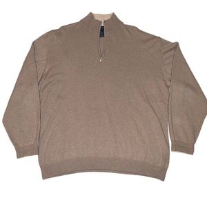 Hathaway platinum quarter zip up sweater